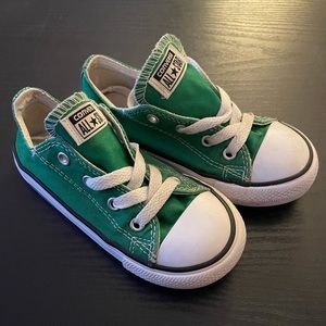 Green Toddler 9c Converse
